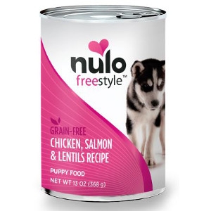 Nulo FreeStyle™ Canned Puppy Chicken, Salmon & Lentils Recipe