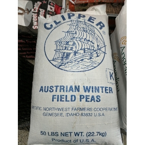Clipper Brand Austrian Winter Field Peas 50 lb. Bag