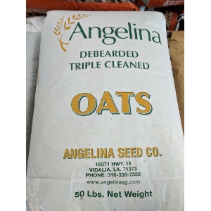 Angelina Debearded Triple Cleaned Oats 50 lb. Bag