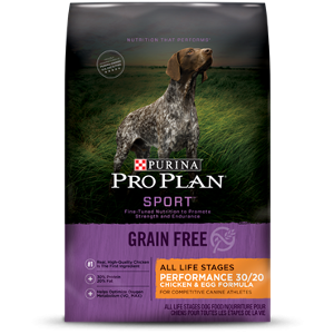 Purina Pro Plan Grain Free Sport Performance 30/20 Chicken & Egg Formula for Dogs