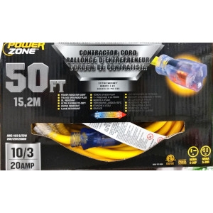 Power Zone 50 Ft. Contractor Cord