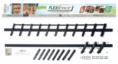 The FlexFence Louver System Sandard 4 -Foot Kit