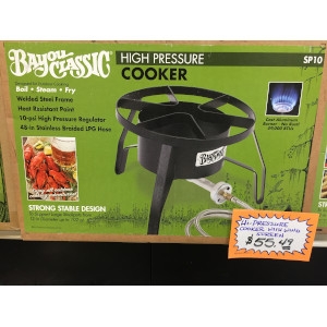 High Pressure Cooker with Wind Screen