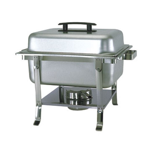 Chafer 4 Qt Square (Stainless Steel)