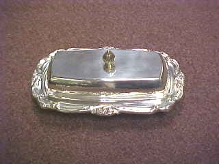 Butter Dish (Silver)