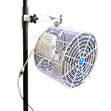 Pole Mounted Circulation Fans