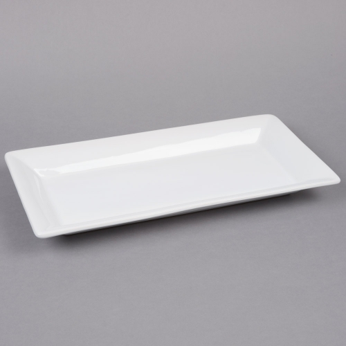 White Rectangular Platter (18