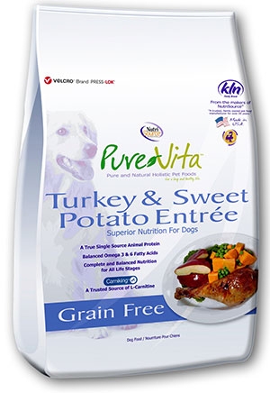 PureVita™ Grain Free Turkey & Sweet Potato Formula