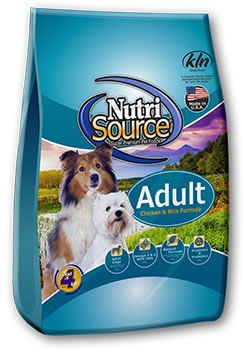 NutriSource®  Adult Chicken & Rice Formula