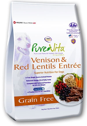 PureVita™ Grain Free Venison and Red Lentils Formula