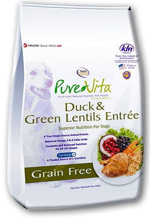 PureVita™ Grain Free Duck and Green Lentils Formula