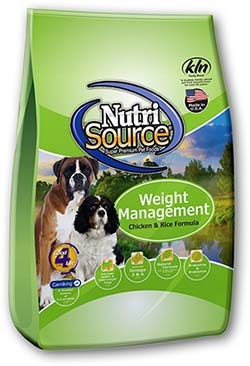 NutriSource® Weight Management Chicken & Rice Formula