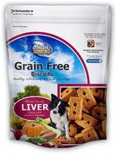 NutriSource®  Grain Free Liver Biscuits