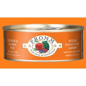 Four-Star Chicken and Salmon Pate for Cats