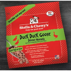 Duck Duck Goose Frozen Dinner Morsels