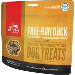 Orijen Free Run Duck Dog Treats, 3.5 oz.