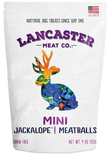 Jackalope Mini-Meatballs Dog Treats by Lancaster Meat Co.