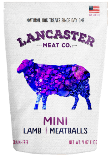 Lamb Mini-Meatballs Dog Treats by Lancaster Meat Co.