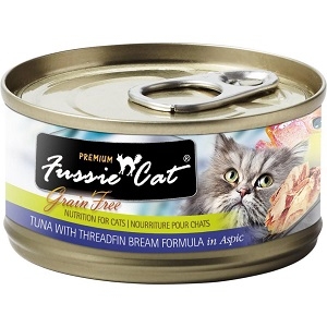 Fussie Cat Tuna with Threadfin Bream Canned Cat Food, 2.82 oz.