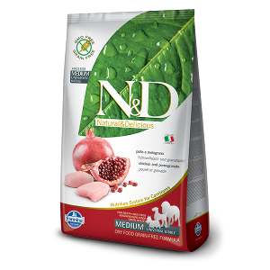 N&D Grain-Free Canine Chicken & Pomegranate Adult Medium