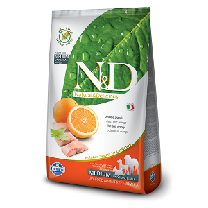 N&D Grain-Free Canine Fish & Orange Adult Medium