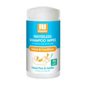 Waterless Shampoo Wipes – Sweet Pea & Vanilla 70 count