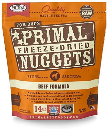 Primal Freeze Dried Nuggets Beef