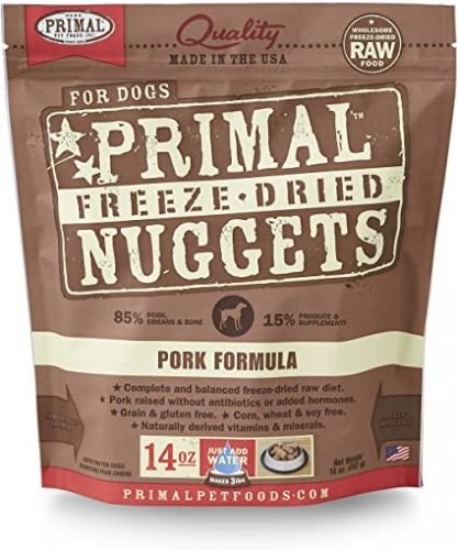 Primal Freeze Dried Nuggets Pork
