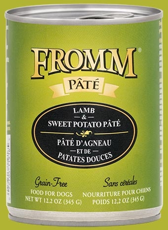 Fromm Lamb & Sweet Potato Pâté
 
for Dogs