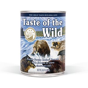 Taste of the Wild Pacific Stream Canine® Formula with Salmon in Gravy