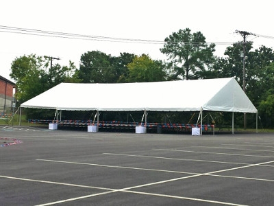 Gable End Frame Tents, 40' x 80'