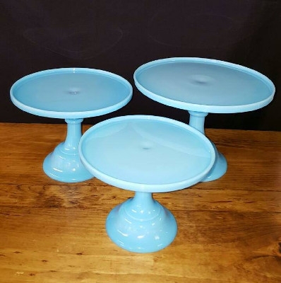 Blue Cake Stands