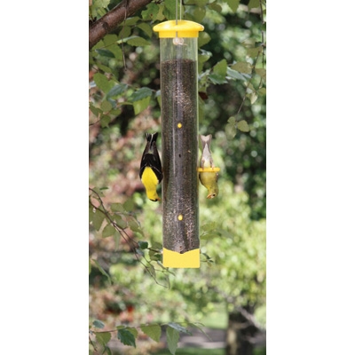 Tails Up Upside Down Gold Finch Feeder