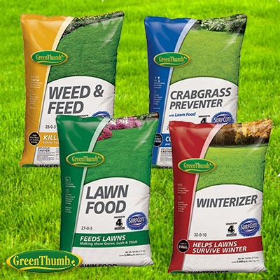Green Thumb 4 Season Lawn Fertilizer Program
