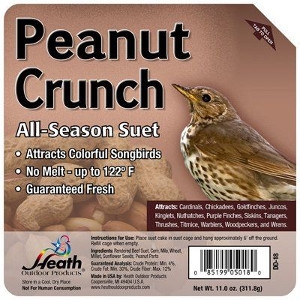 Suet Cake, Peanut Crunch, 11.25-oz.