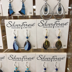Silver Forest Earrings