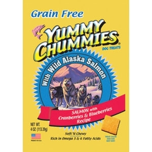 YUMMY CHUMMIES SALMON AND BERRIES- GRAIN FREE