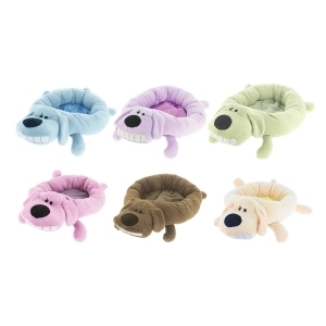Loofa Dog Bed Display