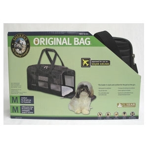 Original Deluxe Pet Carrier Large Black/Black