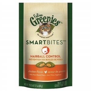 Feline Greenies Smartbites - Hairball Control