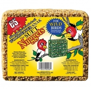 Woodpecker Snak With Suet Nuggets