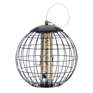 Squirrel Proof Cage Seed Feeder Black
