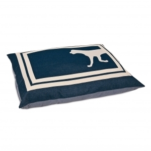 Applique Denim Pillow Bed