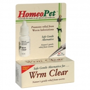 Dog Homeopet Wrm Clear