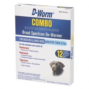 D-Worm Combo Large Dog