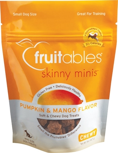 Fruitables® Skinny Minis™ Pumpkin & Mango Chewy Dog Treats 