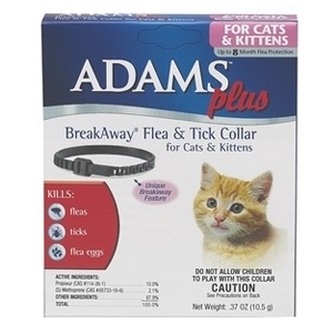 Adams Plus Breakaway Flea & Tick Collar For Cat