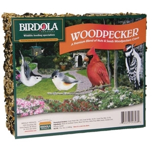 Birdola Woodpecker Cake