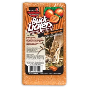Buck Lickers Flavored Salt Block - Persimmon