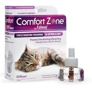 Comfort Zone Diffuser with Feliway Refill 48mL